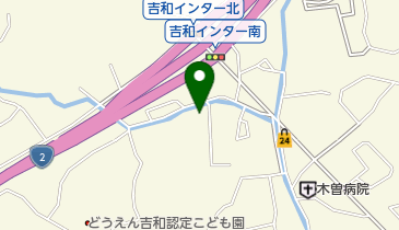 日本キリスト教団尾道吉和伝道所の地図画像