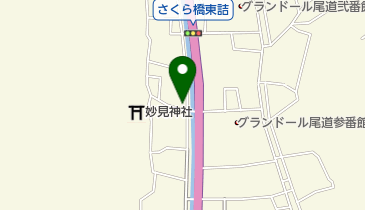 ノエビア尾道の地図画像