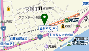 平井化粧品店の地図画像