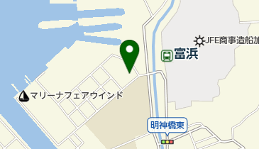 ふなはし化粧品店の地図画像