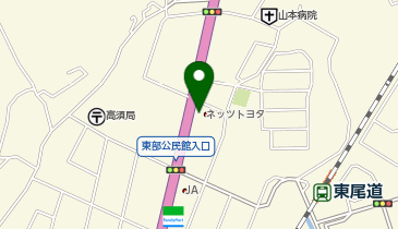 ネッツトヨタ広島株式会社尾道店の地図画像