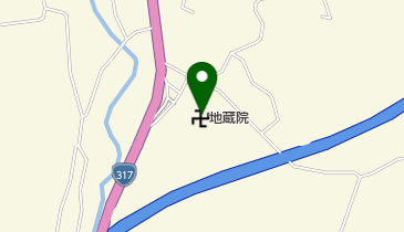 地蔵院の地図画像