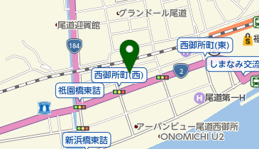いしだフォトスタジオ西御所店の地図画像