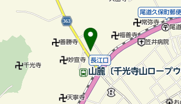 西田生花店の地図画像