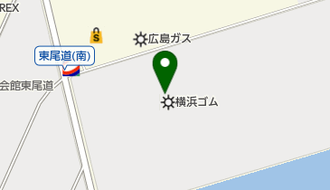 横浜ゴム株式会社尾道工場の地図画像