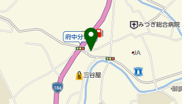 ソエダ時計めがね店の地図画像