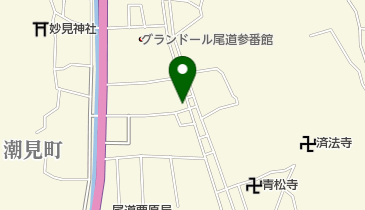 井出美容院の地図画像