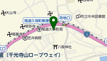 久山内科医院の地図画像