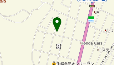 大新旅館の地図画像