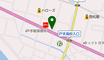 こだま寝具店の地図画像