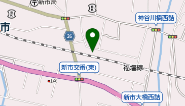 戸田被服株式会社の地図画像