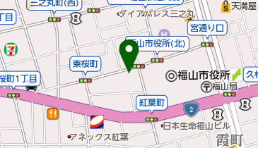 オックステールの地図画像