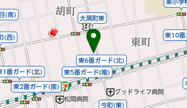 高橋カバン店の地図画像