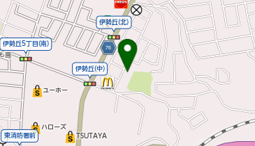 福山市 伊勢丘交流館の地図画像