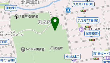 福山市 福寿会館の地図画像