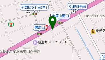 囲碁サロンの地図画像