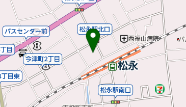 教文ゼミナール 松永教室の地図画像