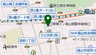 福山長生会の地図画像