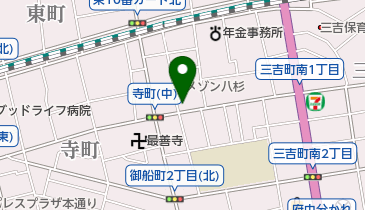 福山バレエスタジオの地図画像