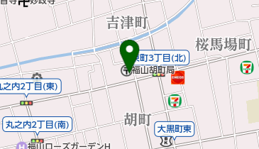 岩部荒物店の地図画像
