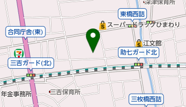 みわ美容室の地図画像