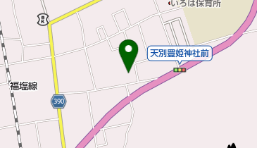 日本キリスト教団神辺教会の地図画像