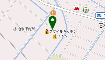 おしゃれや多治米店の地図画像