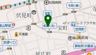 有限会社金田商店の地図画像