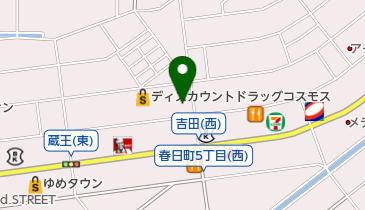 ダイヤクリーニング 春日西店の地図画像