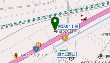 トヨタカローラ広島株式会社 福山東店の地図画像