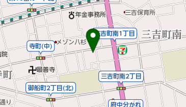 信行寺の地図画像