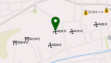 真言宗観音寺の地図画像