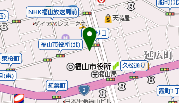 野村證券株式会社福山支店の地図画像