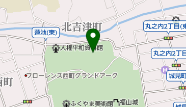 備後護国神社の地図画像