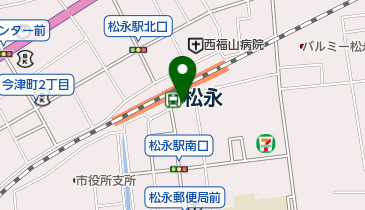 西川自転車預かり所の地図画像