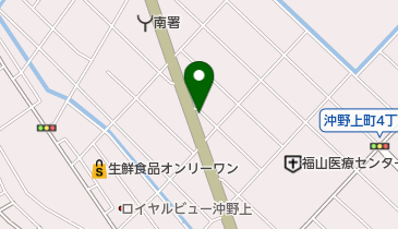 倉田時計店の地図画像