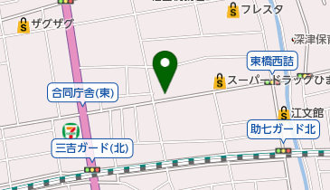 細谷時計店の地図画像