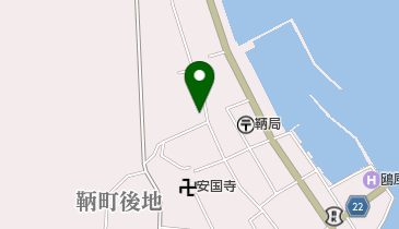 有限会社大井豆腐店 鞆店の地図画像