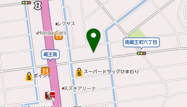 あべ動物病院の地図画像