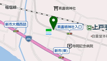 ビューティサロンミツワヤの地図画像