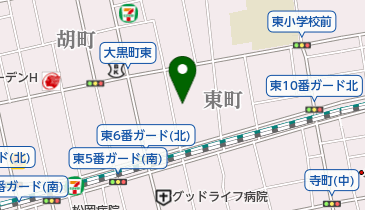 穴吹わんわんクラブの地図画像