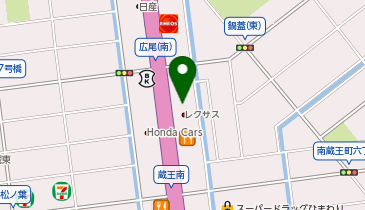 スガナミ楽器株式会社 蔵王店の地図画像