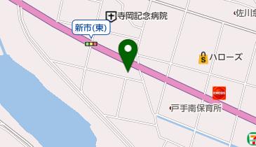 シスコム新市の地図画像