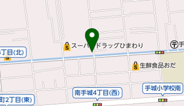 二葉餅店の地図画像