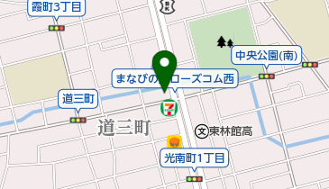 新青山株式会社の地図画像