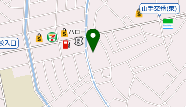 池田理容院の地図画像