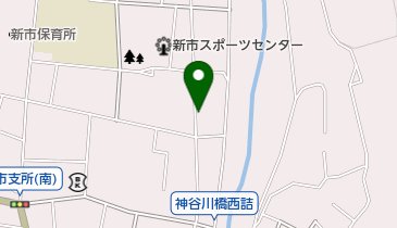 竹田理容院の地図画像