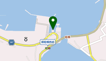 海上センターうつみ荘の地図画像