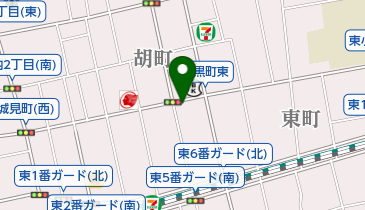 一福食堂の地図画像