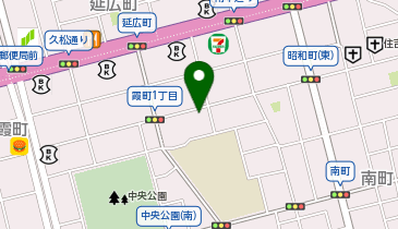 金風呂の地図画像